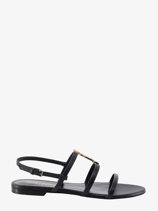 Saint Laurent Cassandre leather sandals