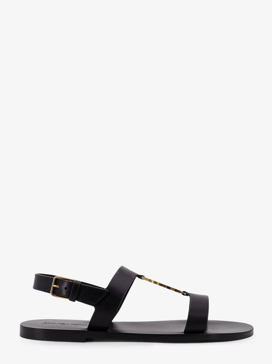 Saint Laurent Cassandre leather sandals