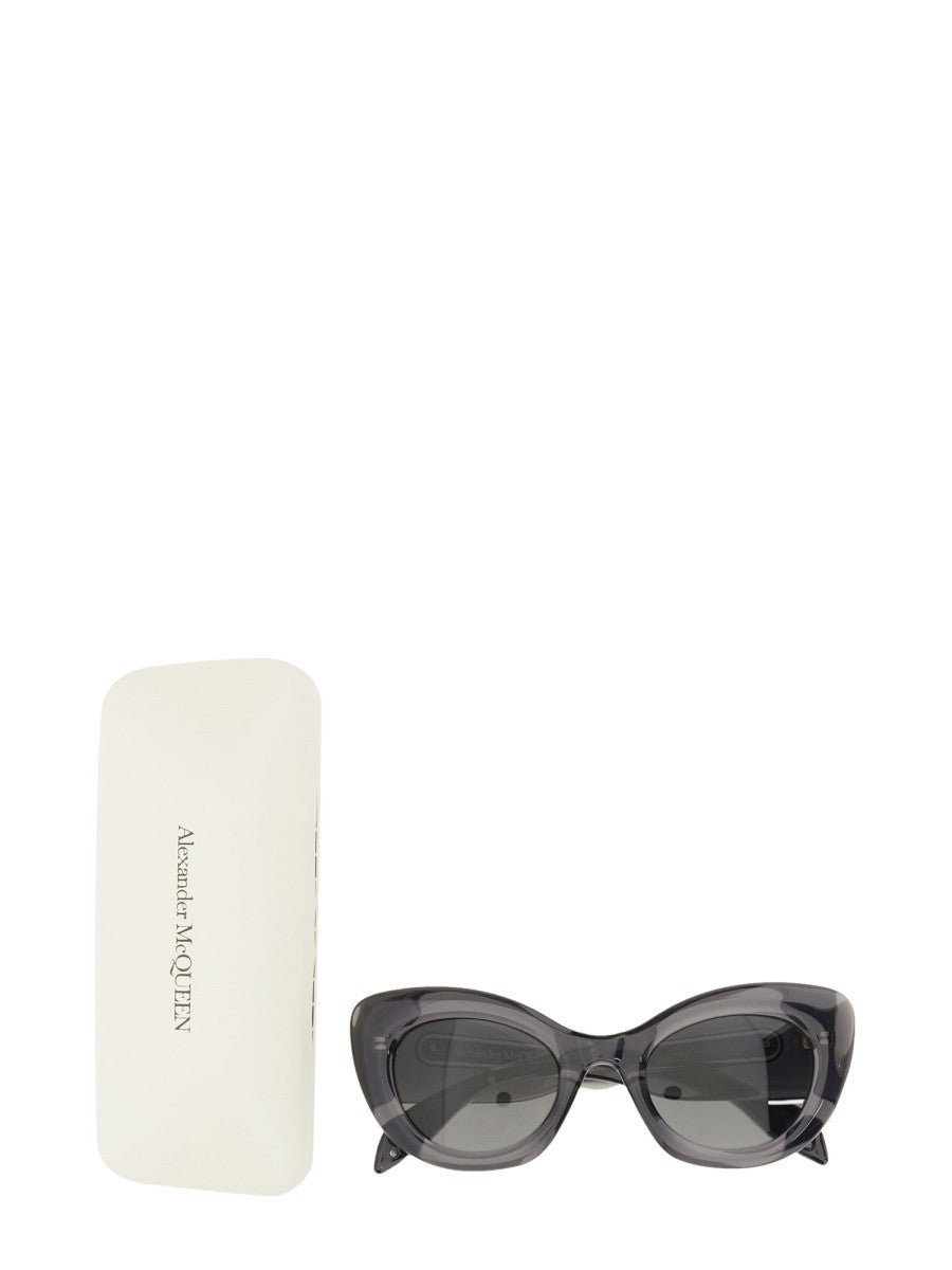 Alexander Mcqueen CAT-EYE SUNGLASSES THE CURVE