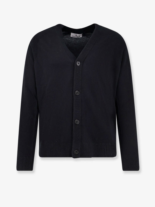 Stone Island Certified virgin wool cardigan