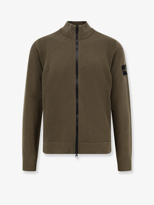 Stone Island Certified virgin wool cardigan