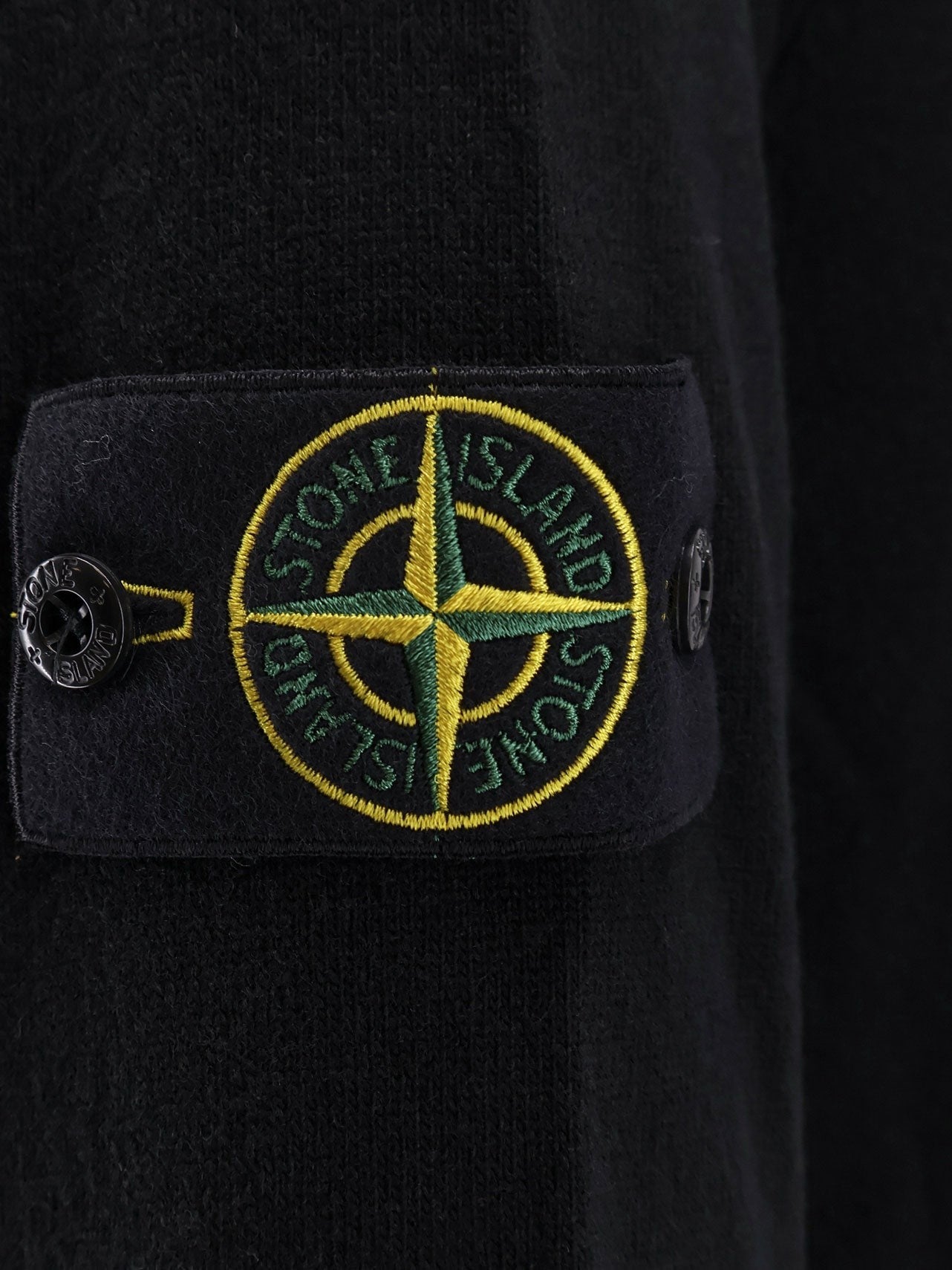 Stone Island Certified virgin wool cardigan