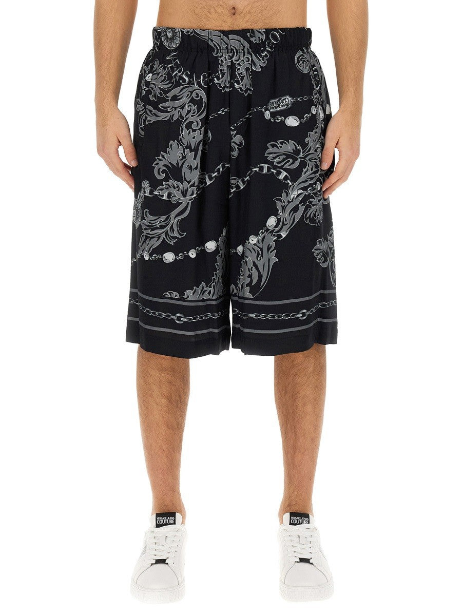 Versace Jeans Couture "CHAIN COUTURE" BERMUDA SHORTS