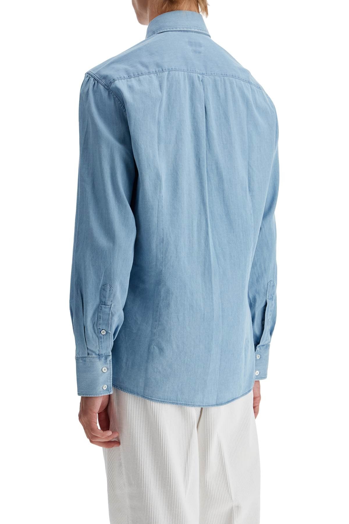 HOMME GIRLS chambray shirt