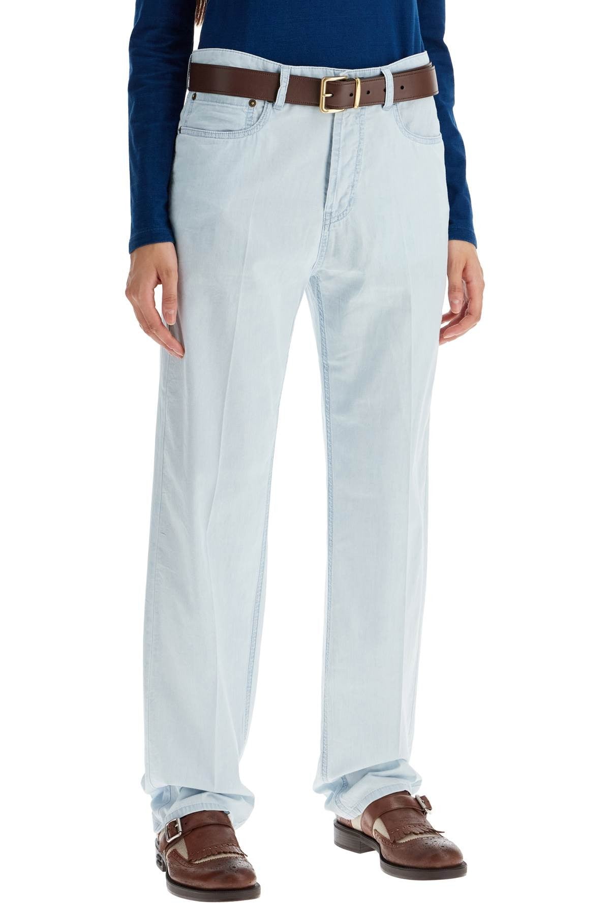 Miu Miu chambray trousers