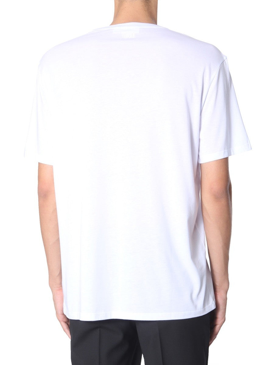 neil barrett "CHAOTIC SUBWAY" T-SHIRT