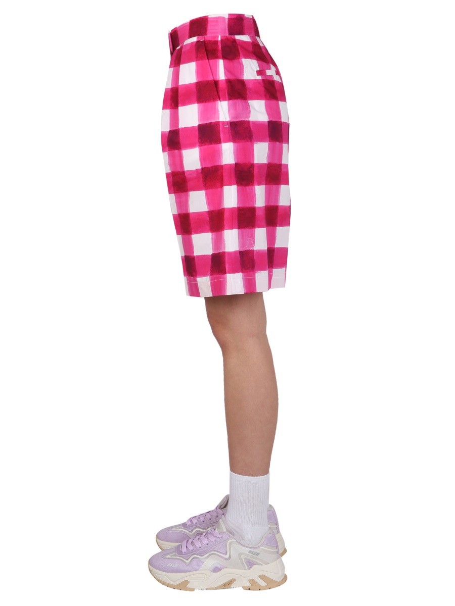 msgm "CHECK" SHORTS