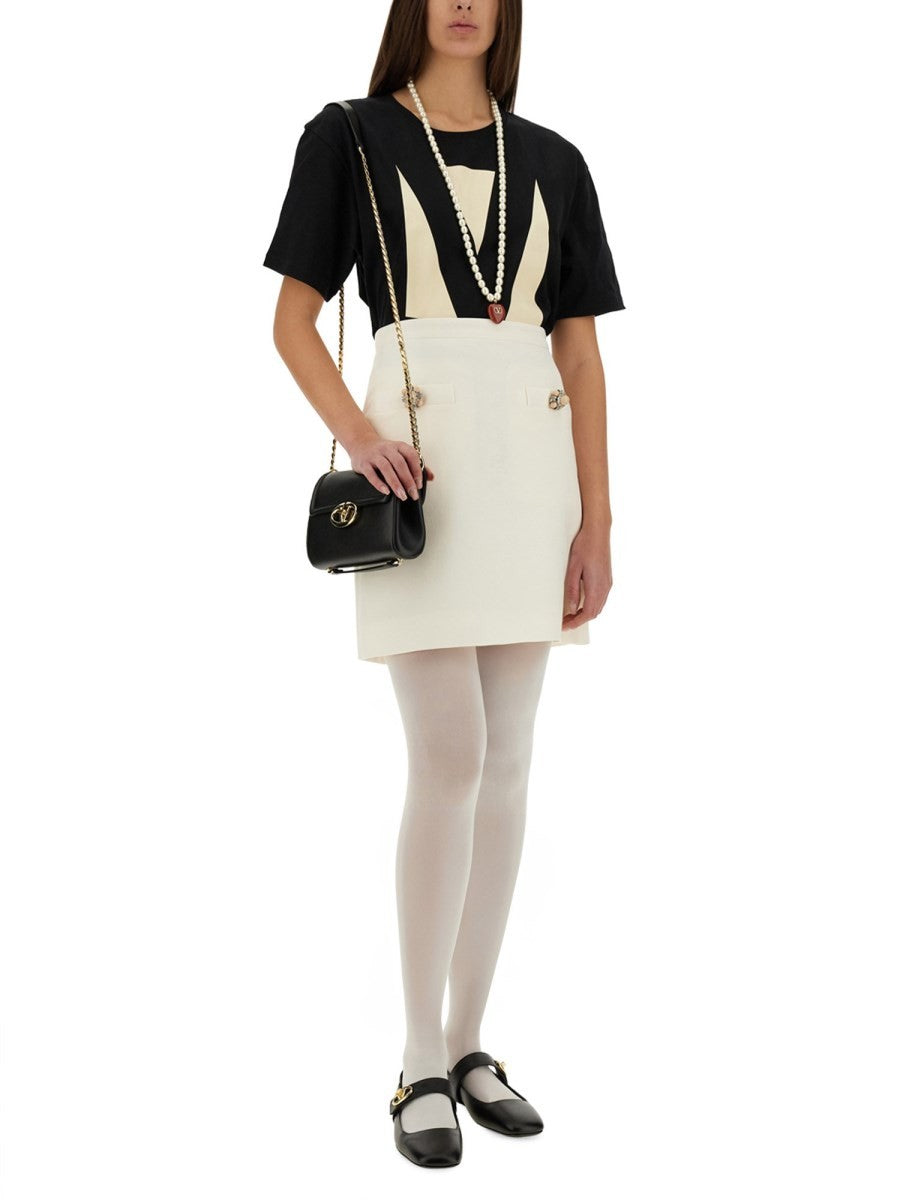 Valentino "CHEZ VALENTINO" PRINT T-SHIRT