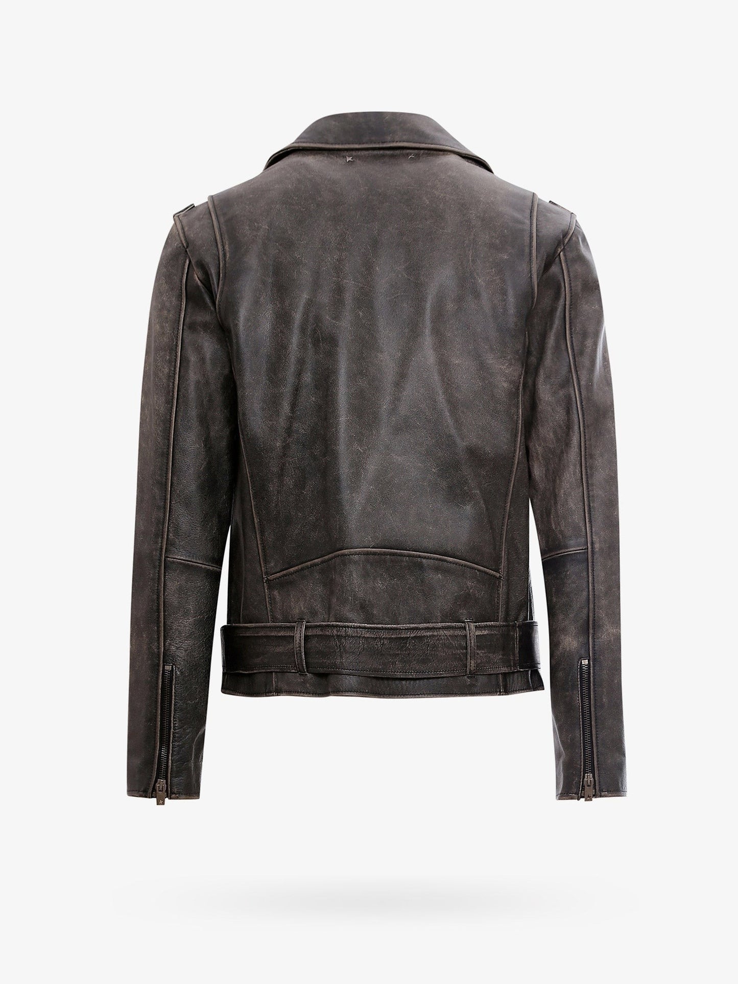 Golden Goose Deluxe Brand Chiodo Golden leather jacket