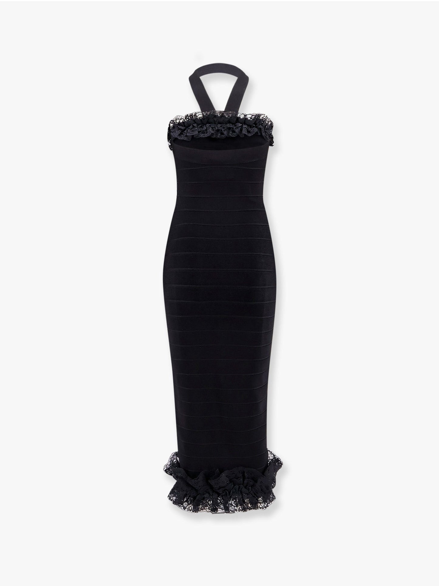 SELF PORTRAIT RESIDENCY Christopher kane residency viscose dress with laces detail