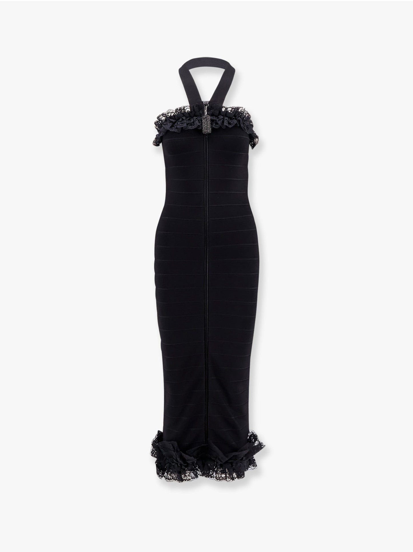 SELF PORTRAIT RESIDENCY Christopher kane residency viscose dress with laces detail