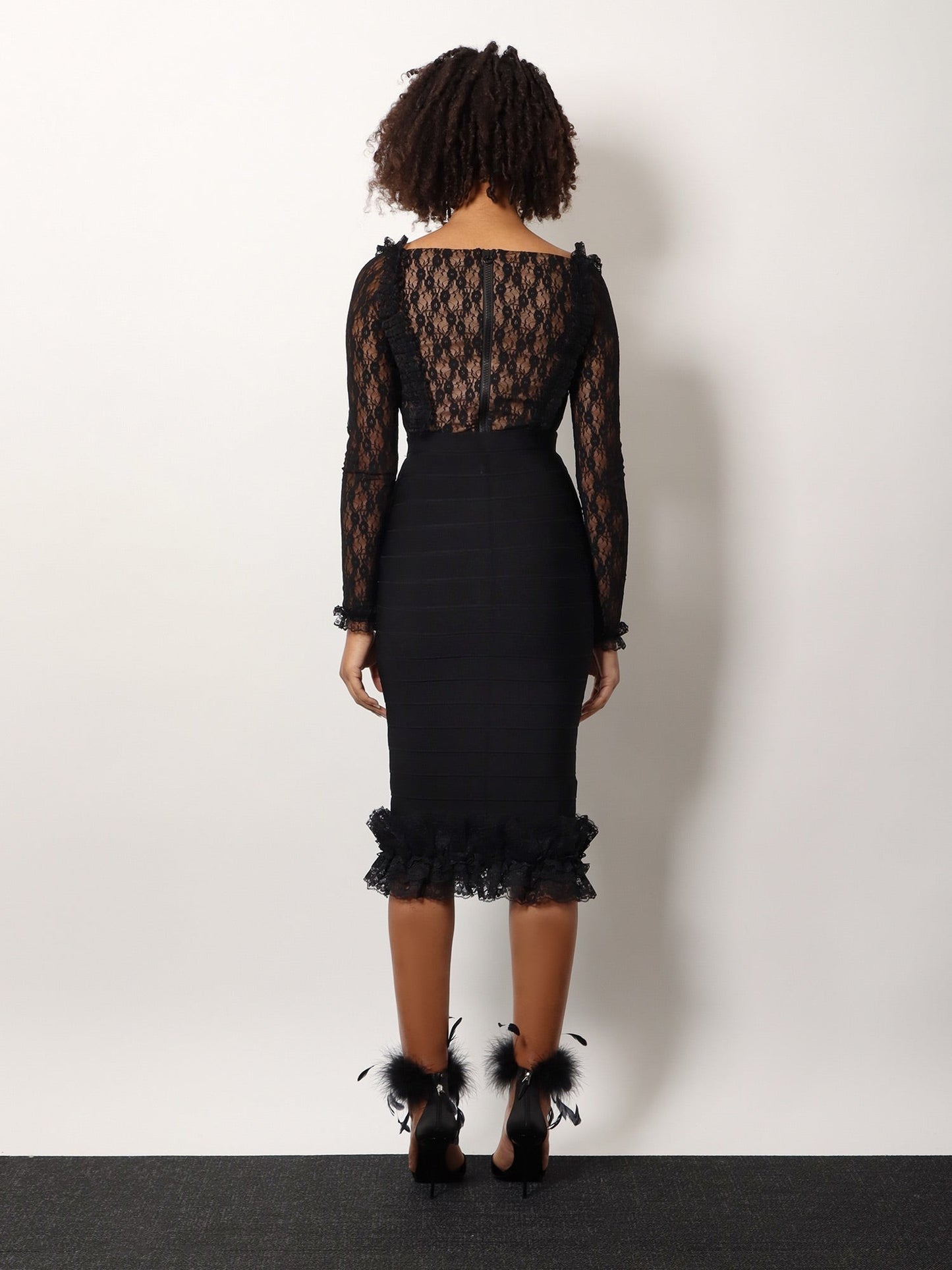 SELF PORTRAIT RESIDENCY Christopher kane residency viscose skirt