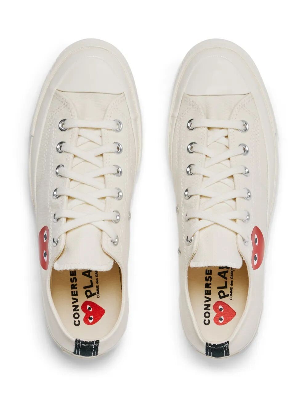 COMME DES GARCONS PLAY Chuck `70 Small Red Heart canvas sneakers