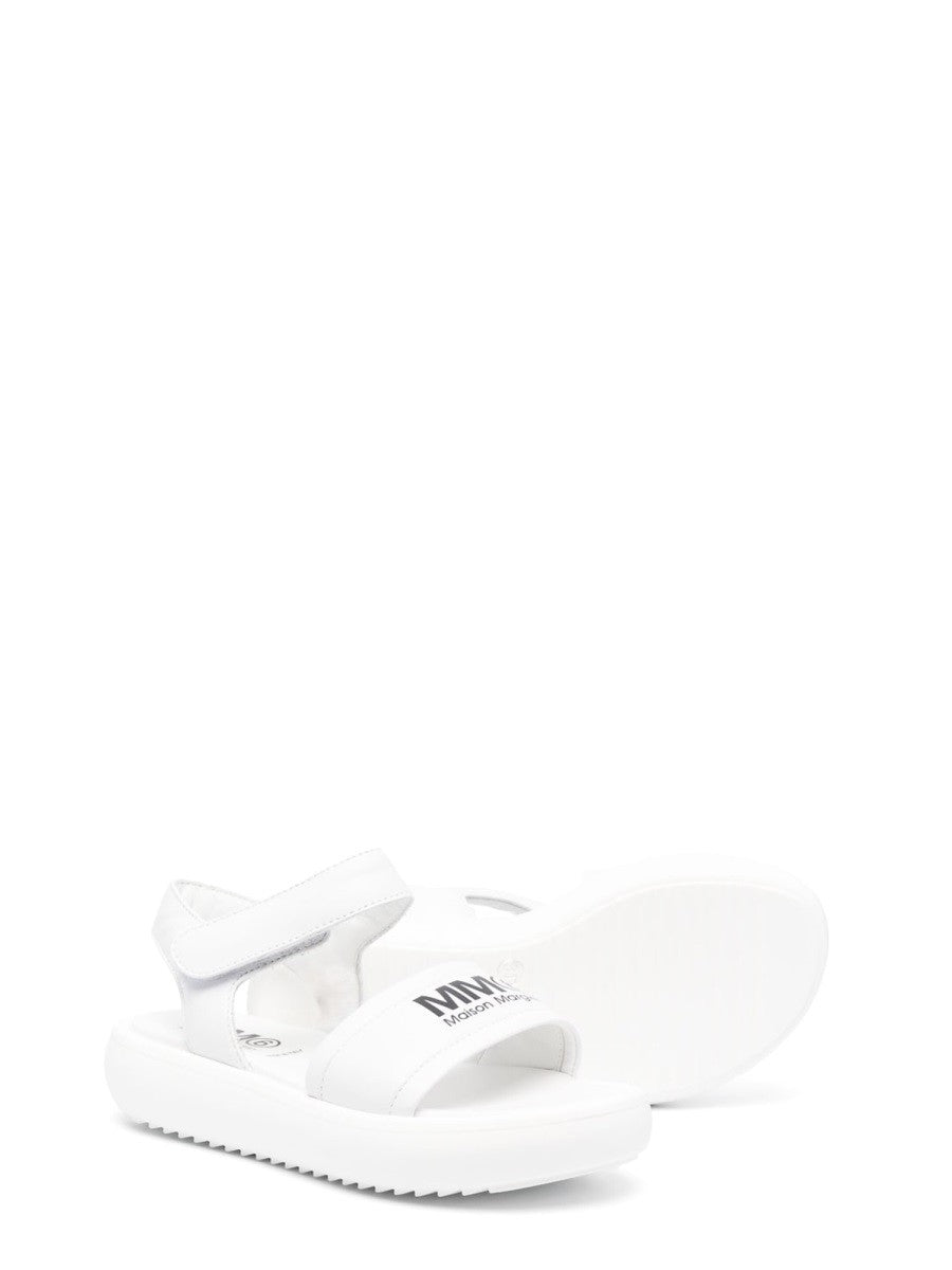 MM6 MAISON MARGIELA chunky sun sandals maxi logo