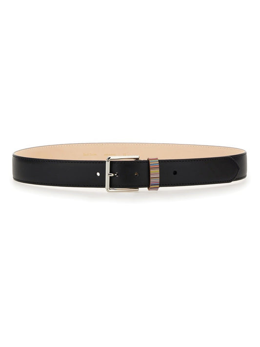 PAUL SMITH BELT WITH LOGO