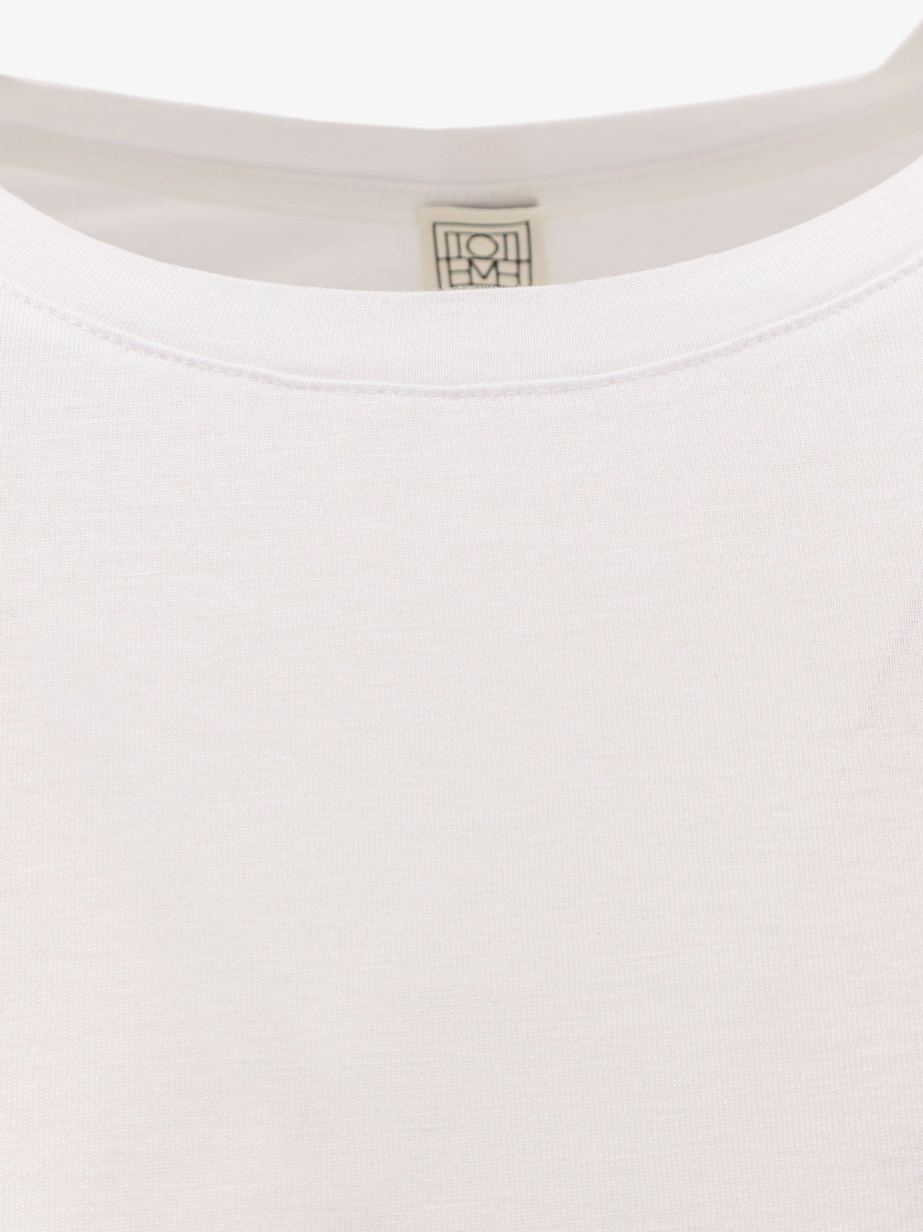 TOTEME Classic Long-Sleeve lyocell and cotton T-shirt