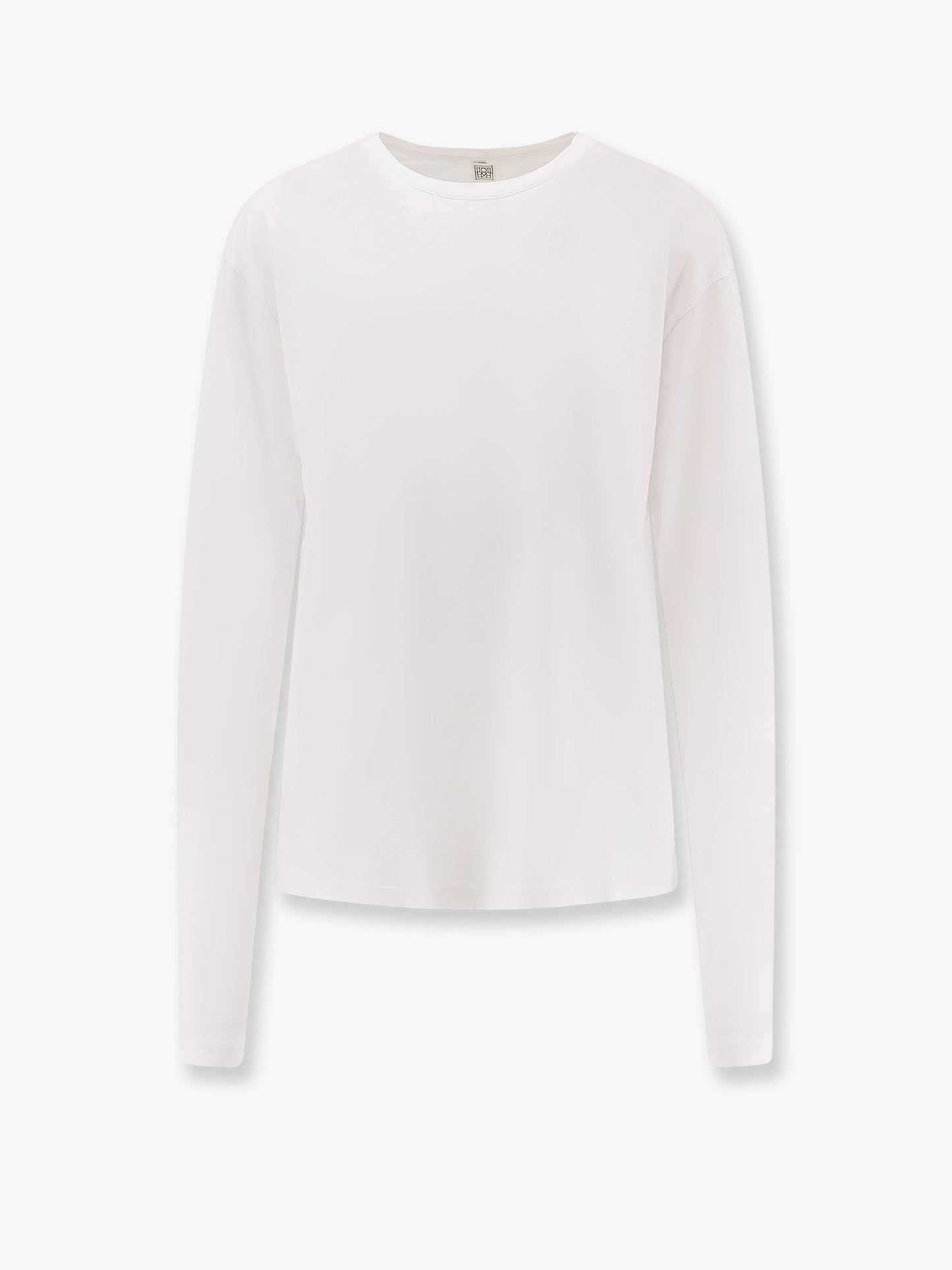 TOTEME Classic Long-Sleeve lyocell and cotton T-shirt
