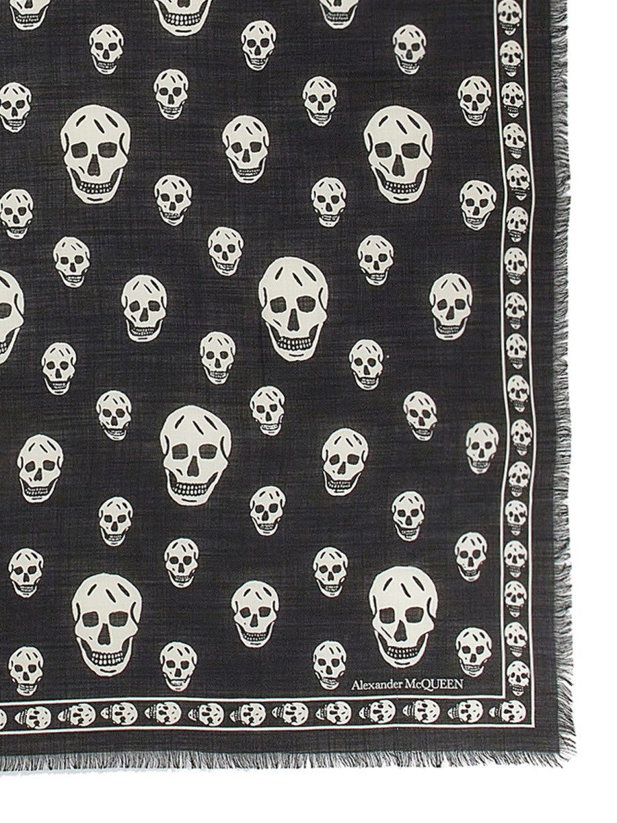 Alexander Mcqueen CLASSIC SKULL SCARF