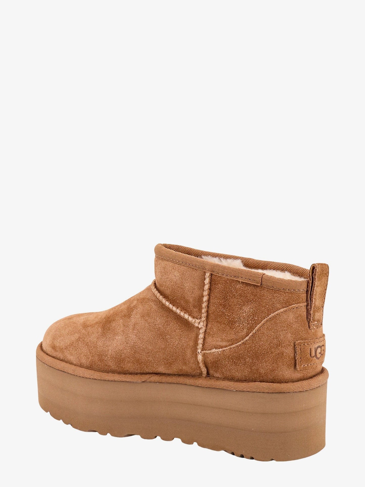 Ugg Classic Ultra Mini Platform suede ankle boots
