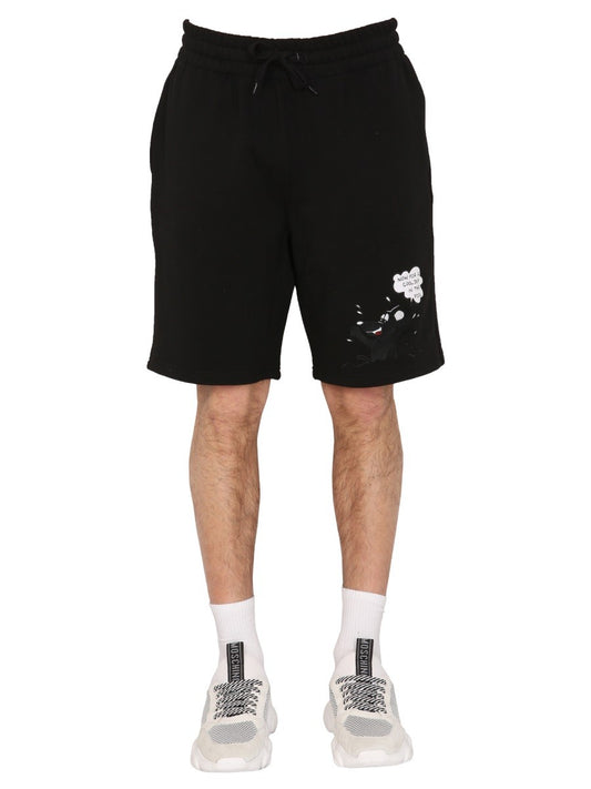 Moschino "COMICS CHARACTERS" BERMUDA
