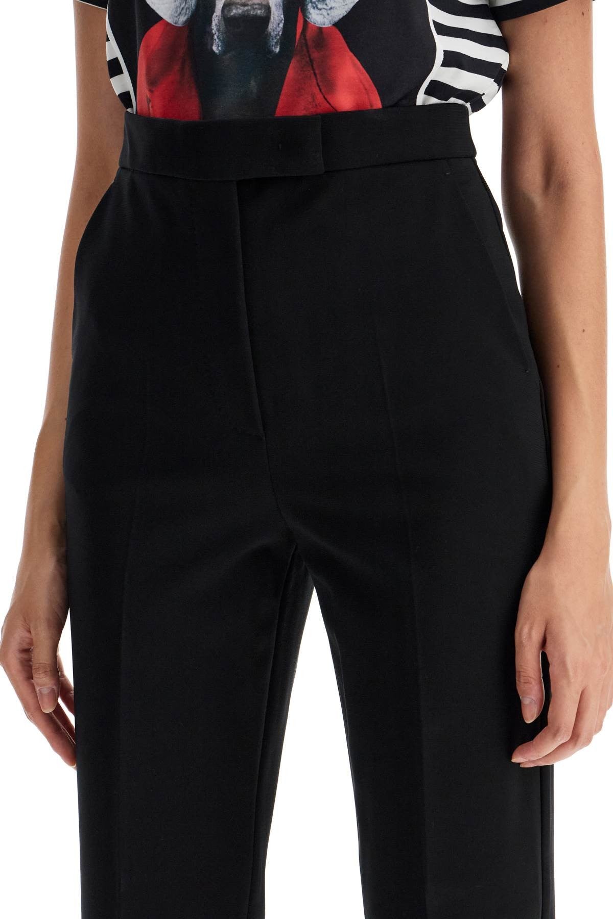 Max Mara compact jersey pants for versatile comfort