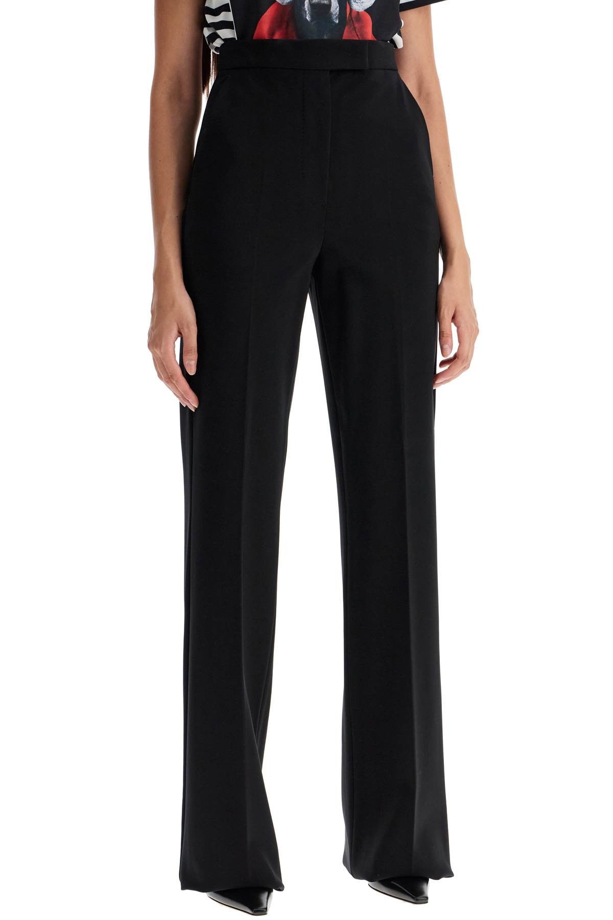 Max Mara compact jersey pants for versatile comfort