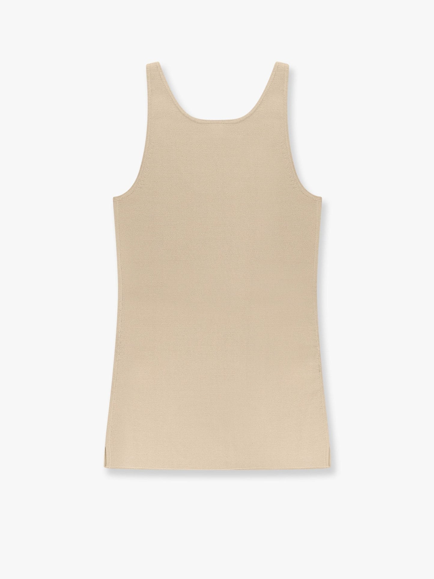 TOTEME Compact knit tank bã¬viscose blend top