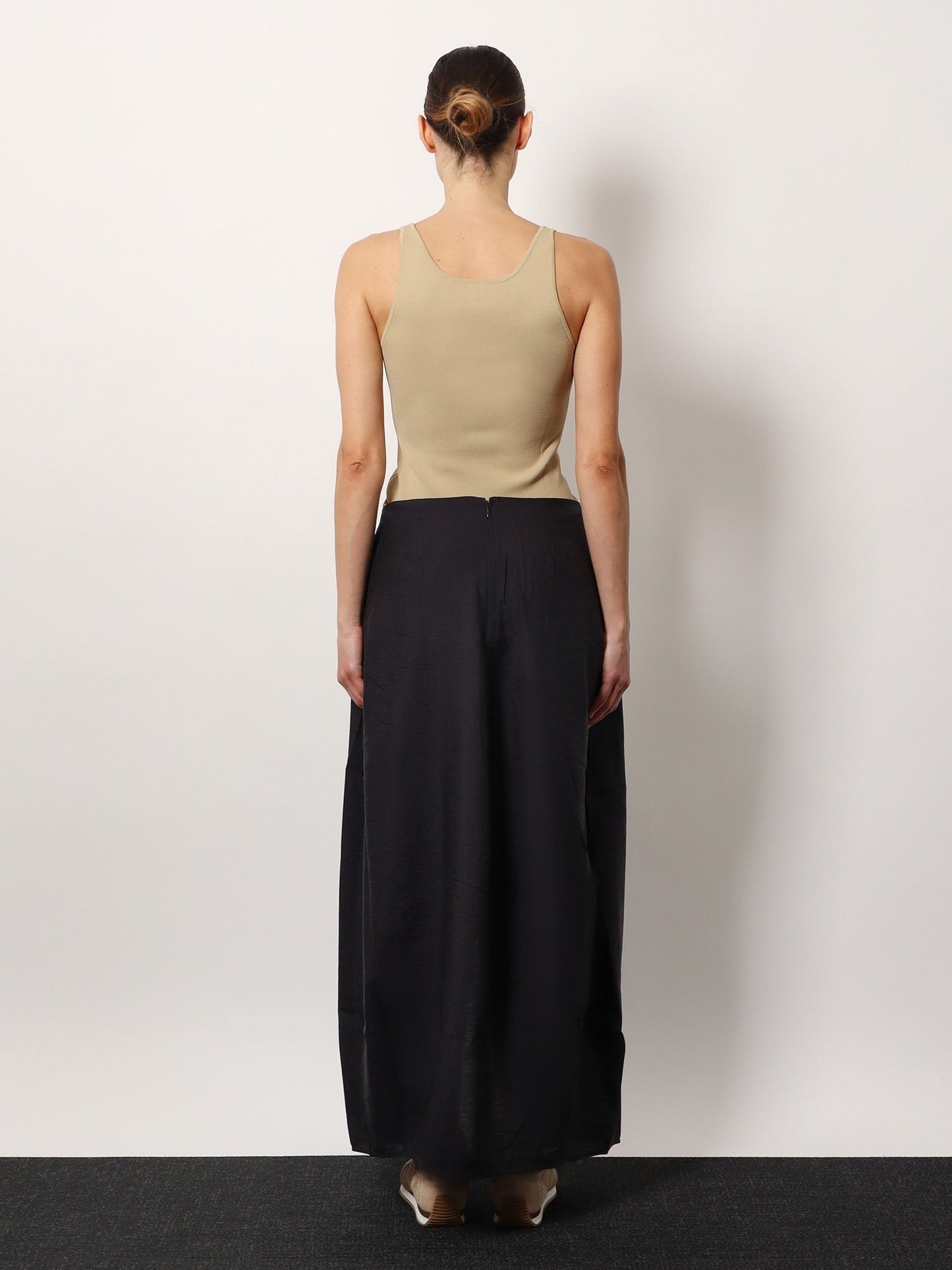 TOTEME Compact knit tank bã¬viscose blend top
