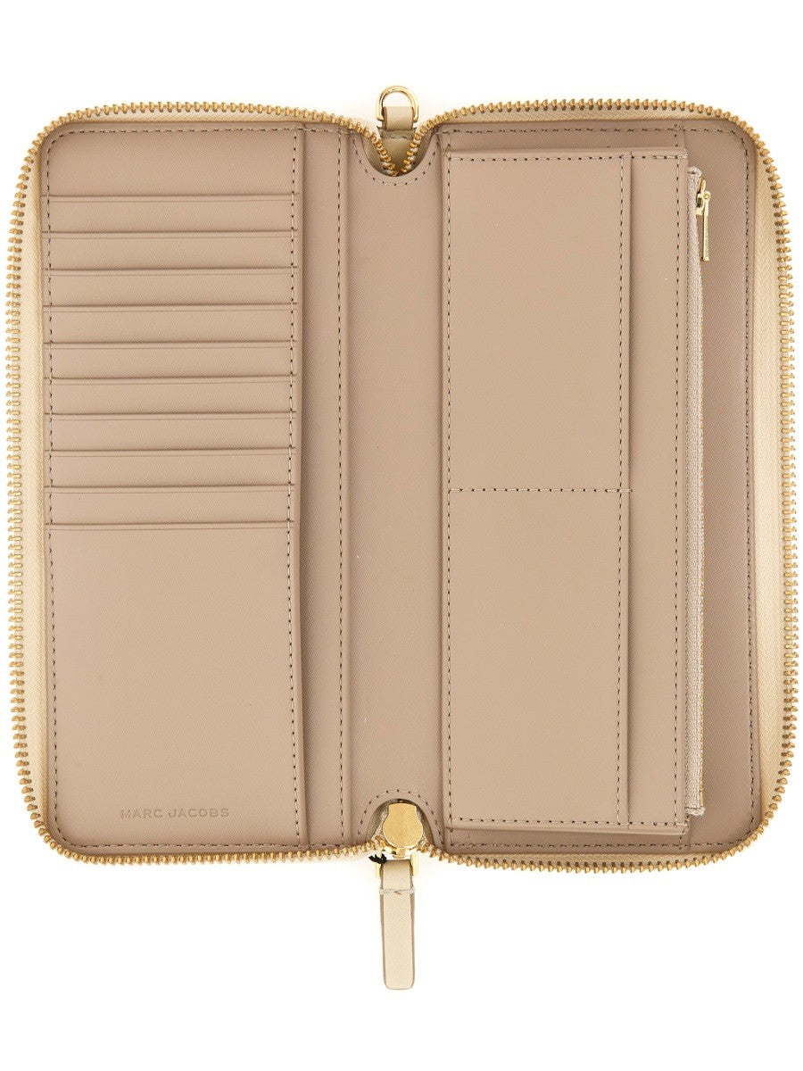 Marc Jacobs CONTINENTAL WALLET WITH LOGO