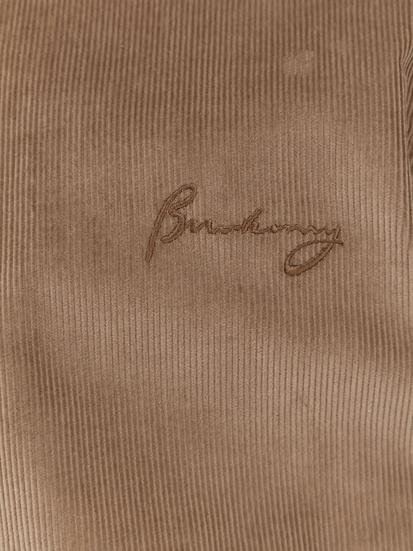 Burberry Corduroy jacket with Logo embroidery