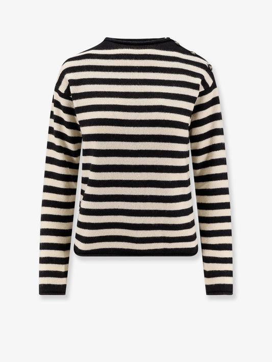 Dior Cotton and cashmere striped sweater