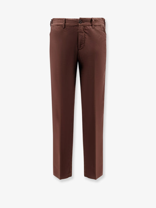NUGNES 1920 Cotton and linen trousers