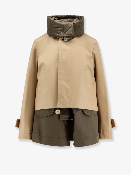 SACAI Cotton and nylon jacket