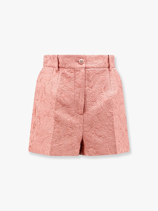 DOLCE e GABBANA Cotton and silk blend shorts