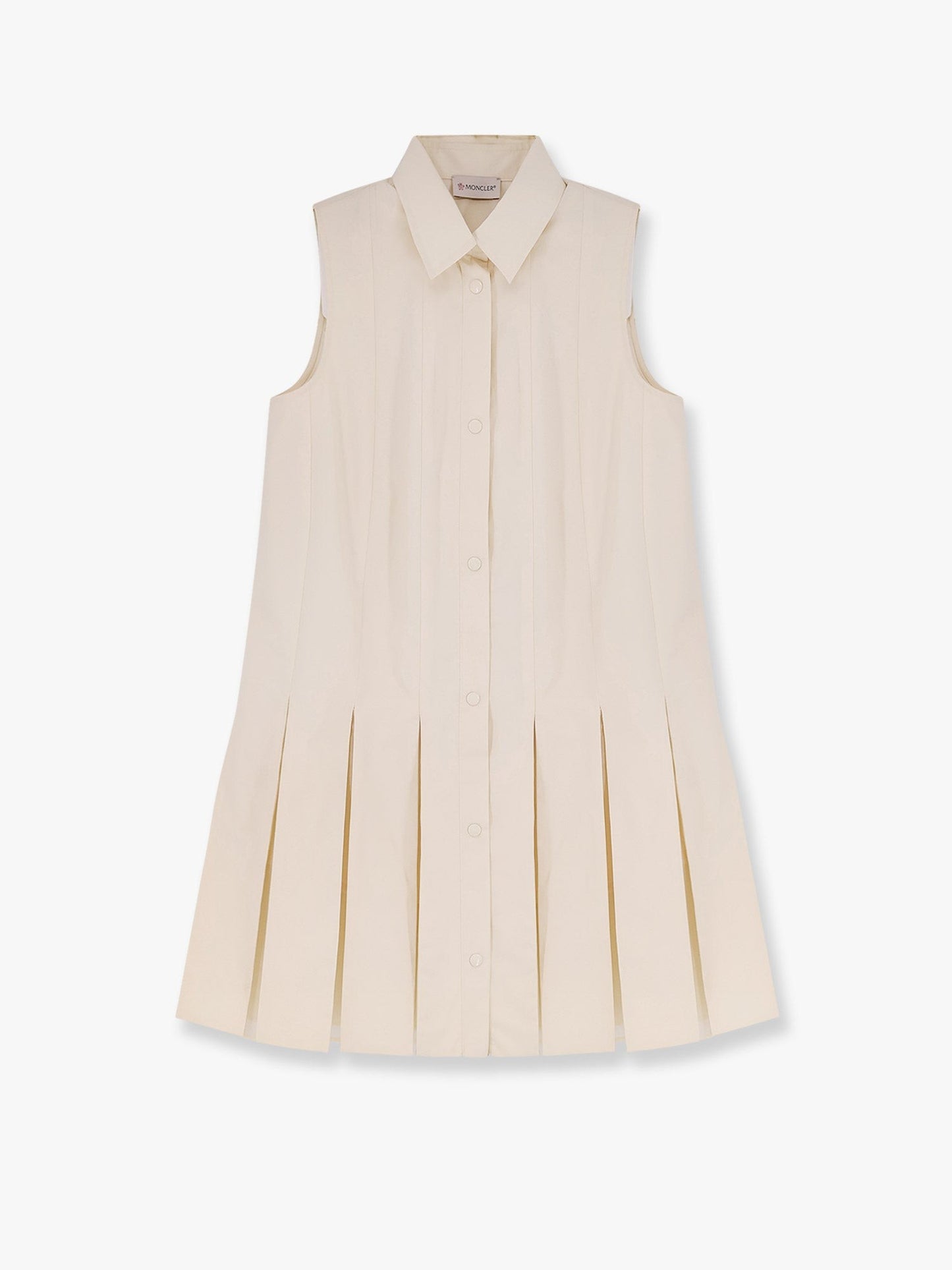 Moncler Cotton and silk mini chemisier dress