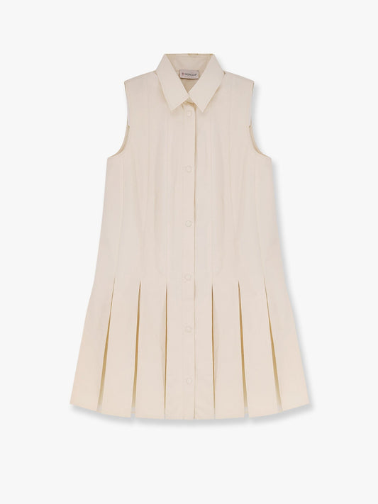 Moncler Cotton and silk mini chemisier dress