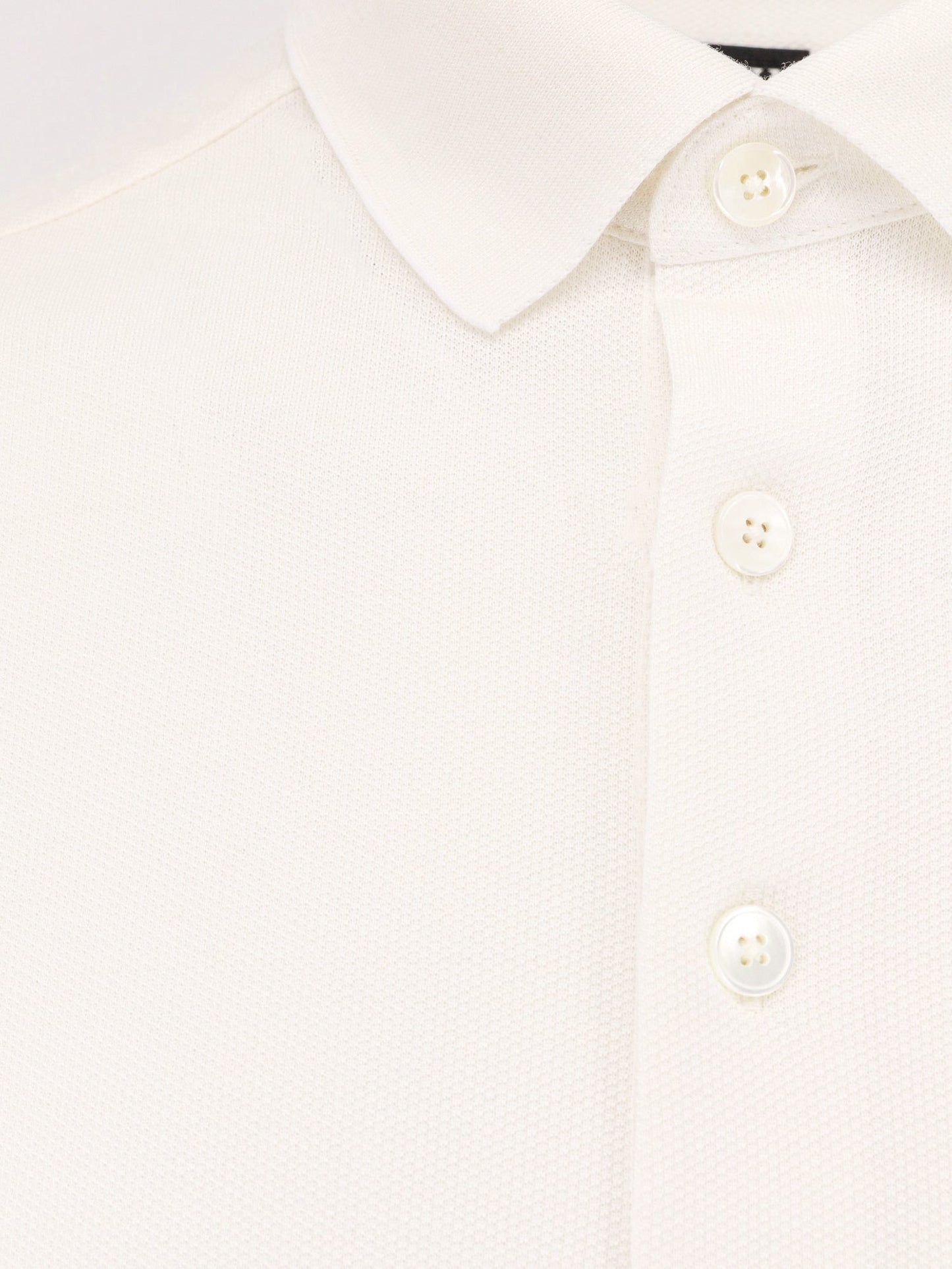 Zegna Cotton and silk polo shirt