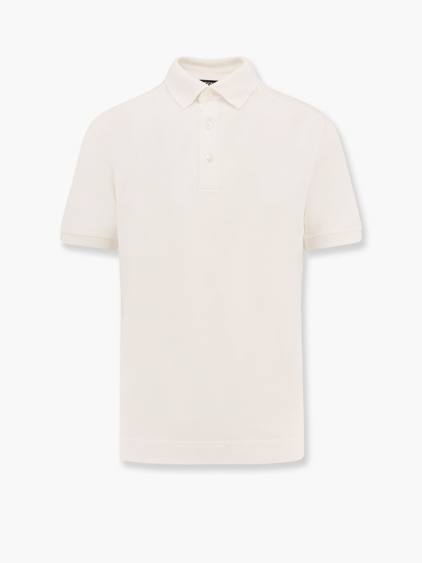 Zegna Cotton and silk polo shirt
