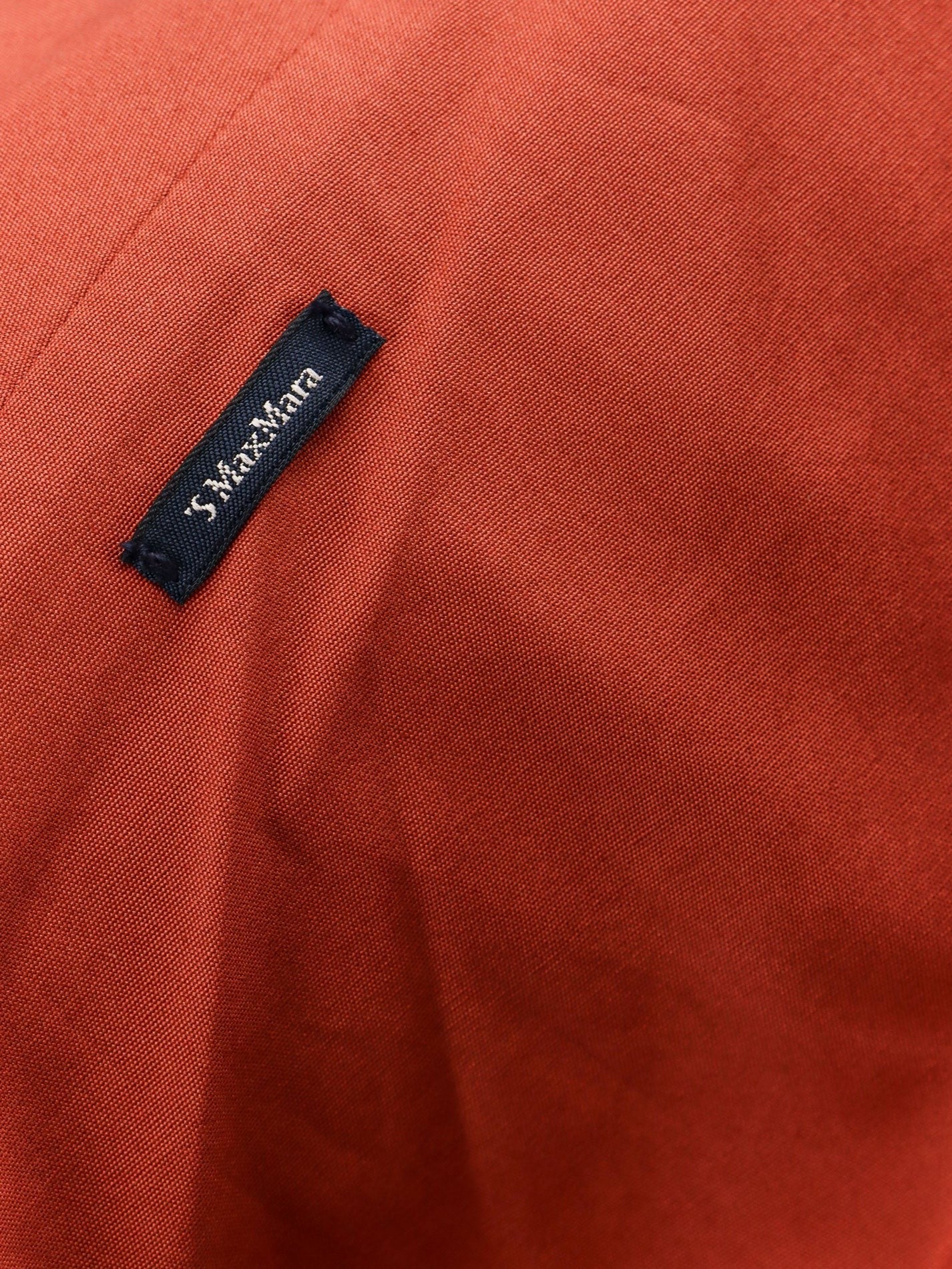 'S MAX MARA Cotton asymmetric shirt