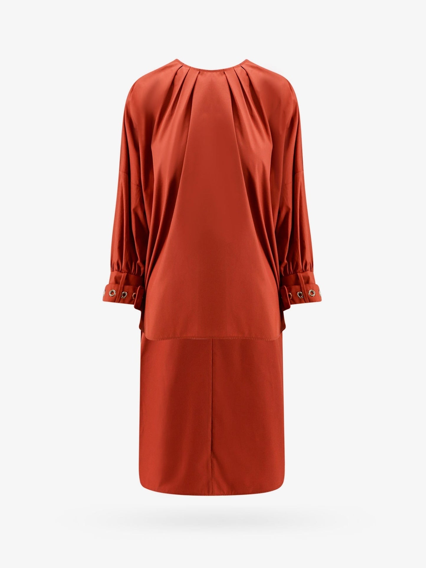 'S MAX MARA Cotton asymmetric shirt