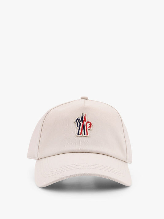 MONCLER GRENOBLE Cotton baseball hat with logo patch