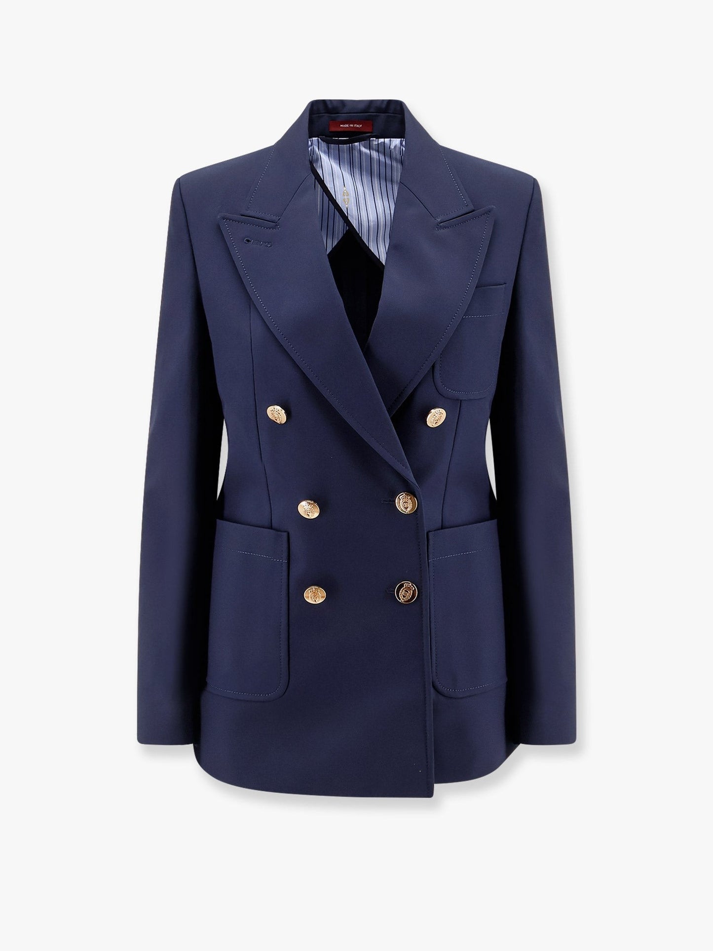 Gucci Cotton blazer with iconic gucci crest buttons