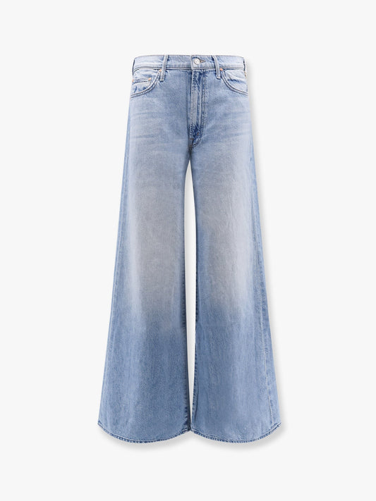 MOTHER Cotton blend jeans wirh back logo label