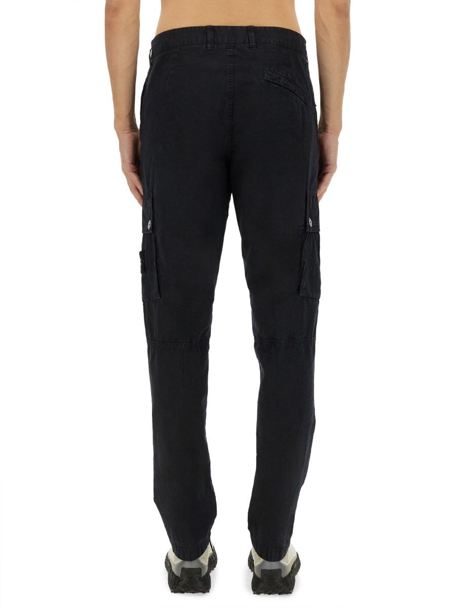 Stone Island COTTON CANVAS CARGO PANTS