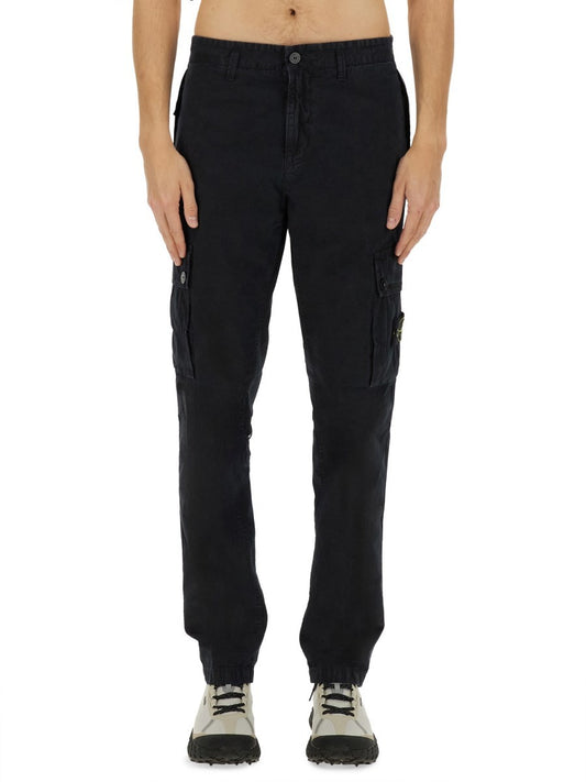 Stone Island COTTON CANVAS CARGO PANTS