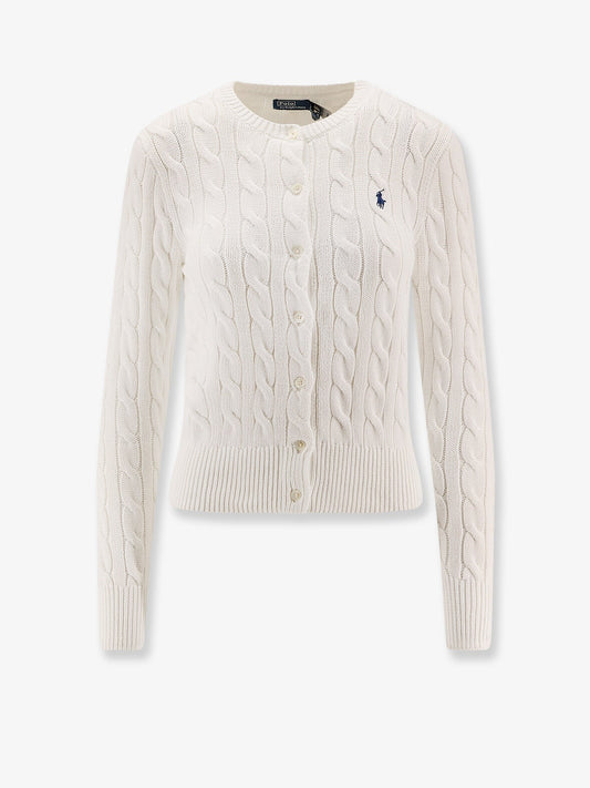 Polo Ralph Lauren Cotton cardigan with contrasting logo