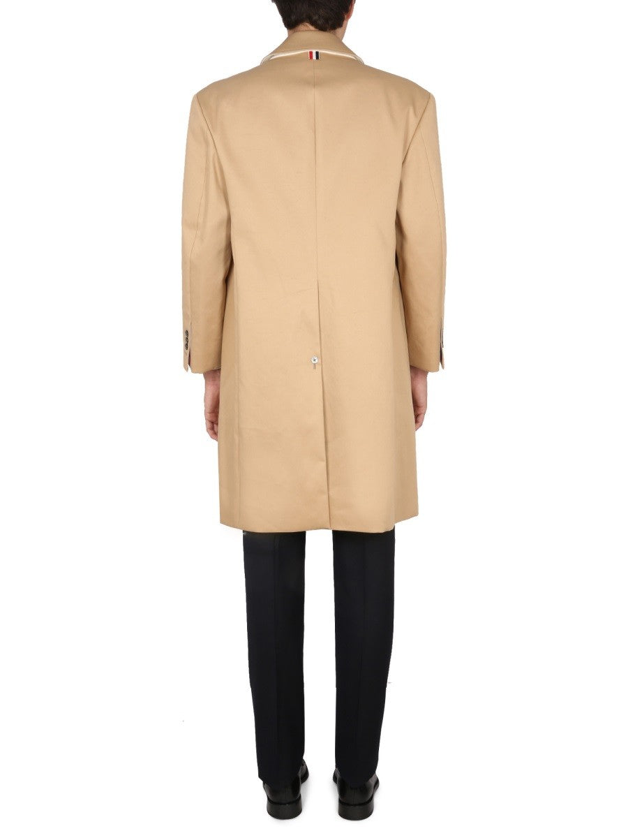 THOM BROWNE COTTON COAT