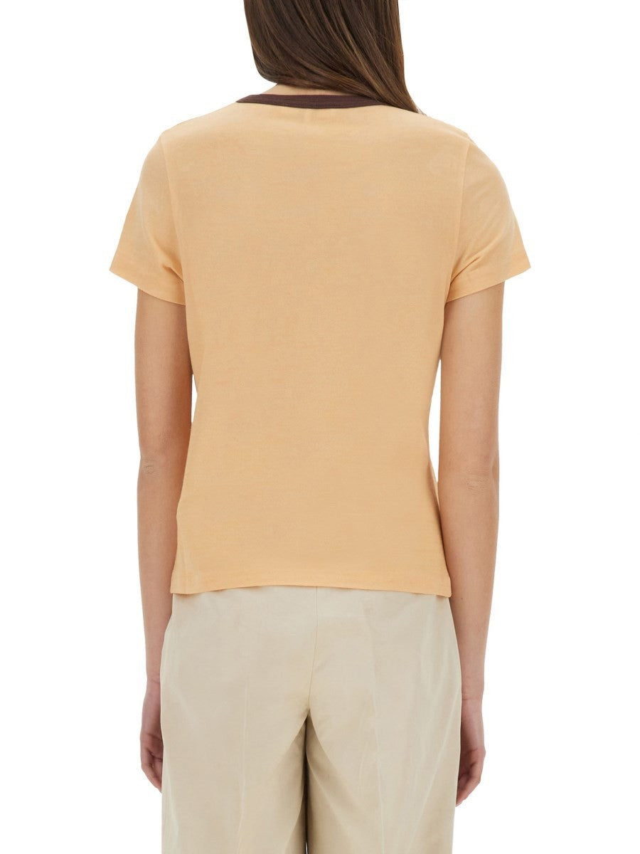 CHLOÉ COTTON JERSEY LOGO T-SHIRT