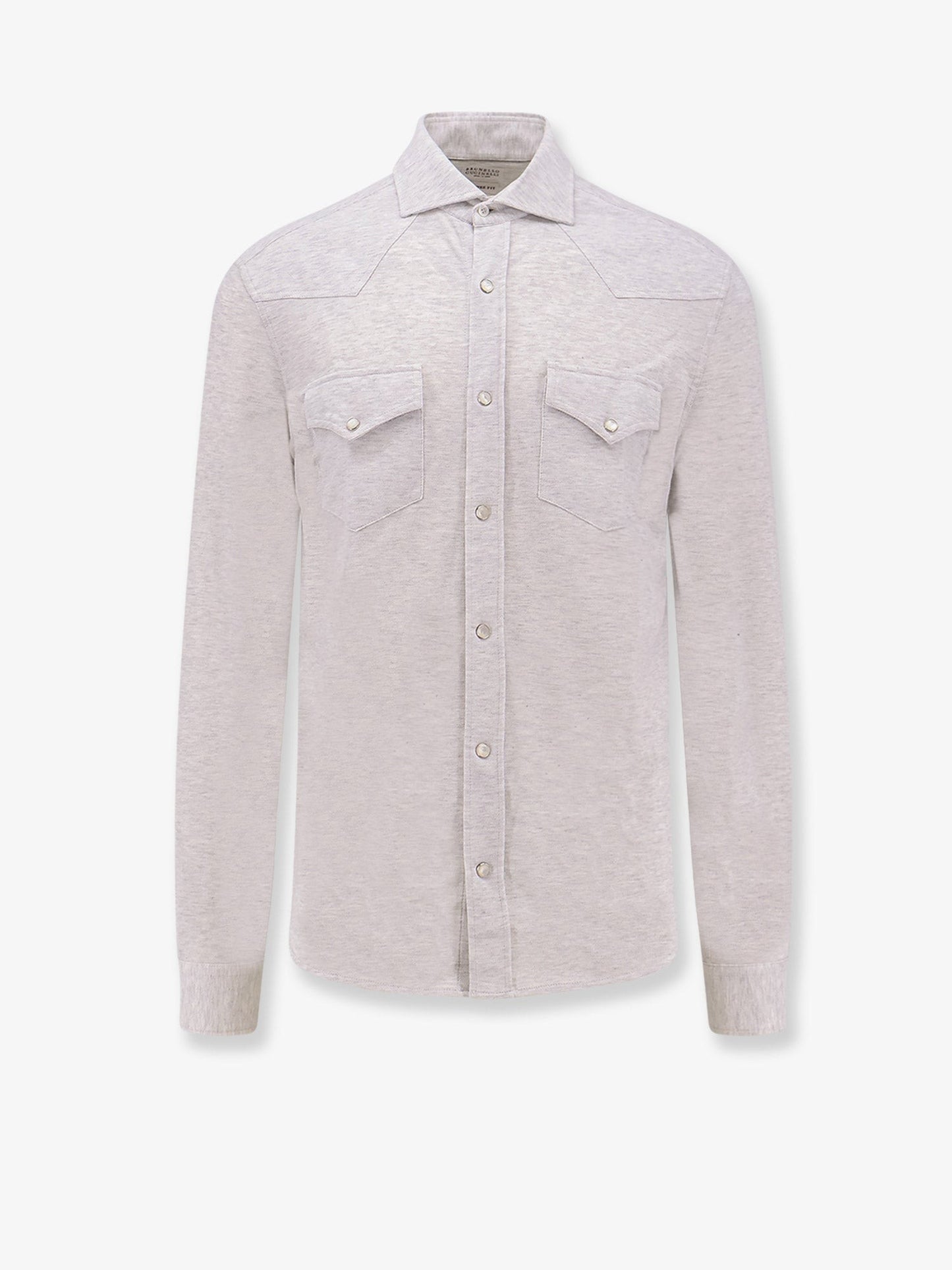Brunello Cucinelli Cotton leisure fit shirt
