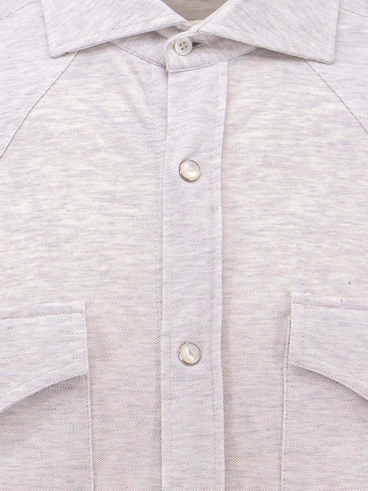 Brunello Cucinelli Cotton leisure fit shirt